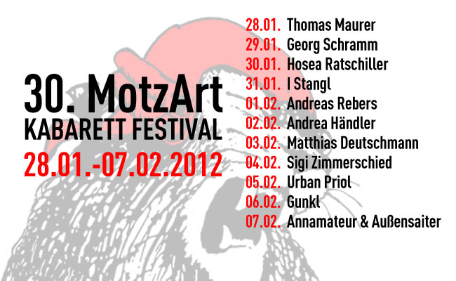 30. MotzArt Kabarett Festival - 