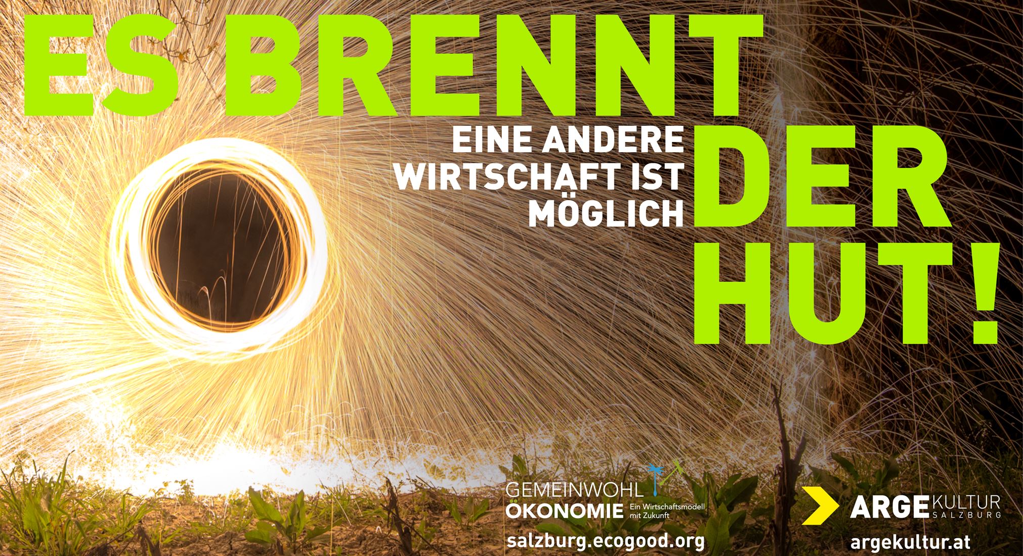 ES BRENNT DER HUT! EINE ANDERE WIRTSCHAFT IST MÖGLICH - ABGESAGT! am 19.5.2020 um 19:00 Uhr