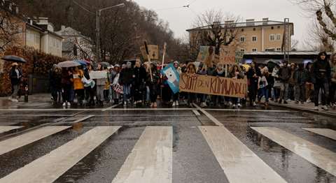 Fridays for Future Salzburg: BYE BYE (RADICAL)