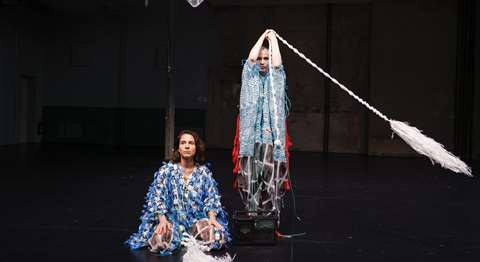 Irena Z. Tomažin, Jule Flierl: U.F.O. – HOMMAGE TO KATALIN LADIK