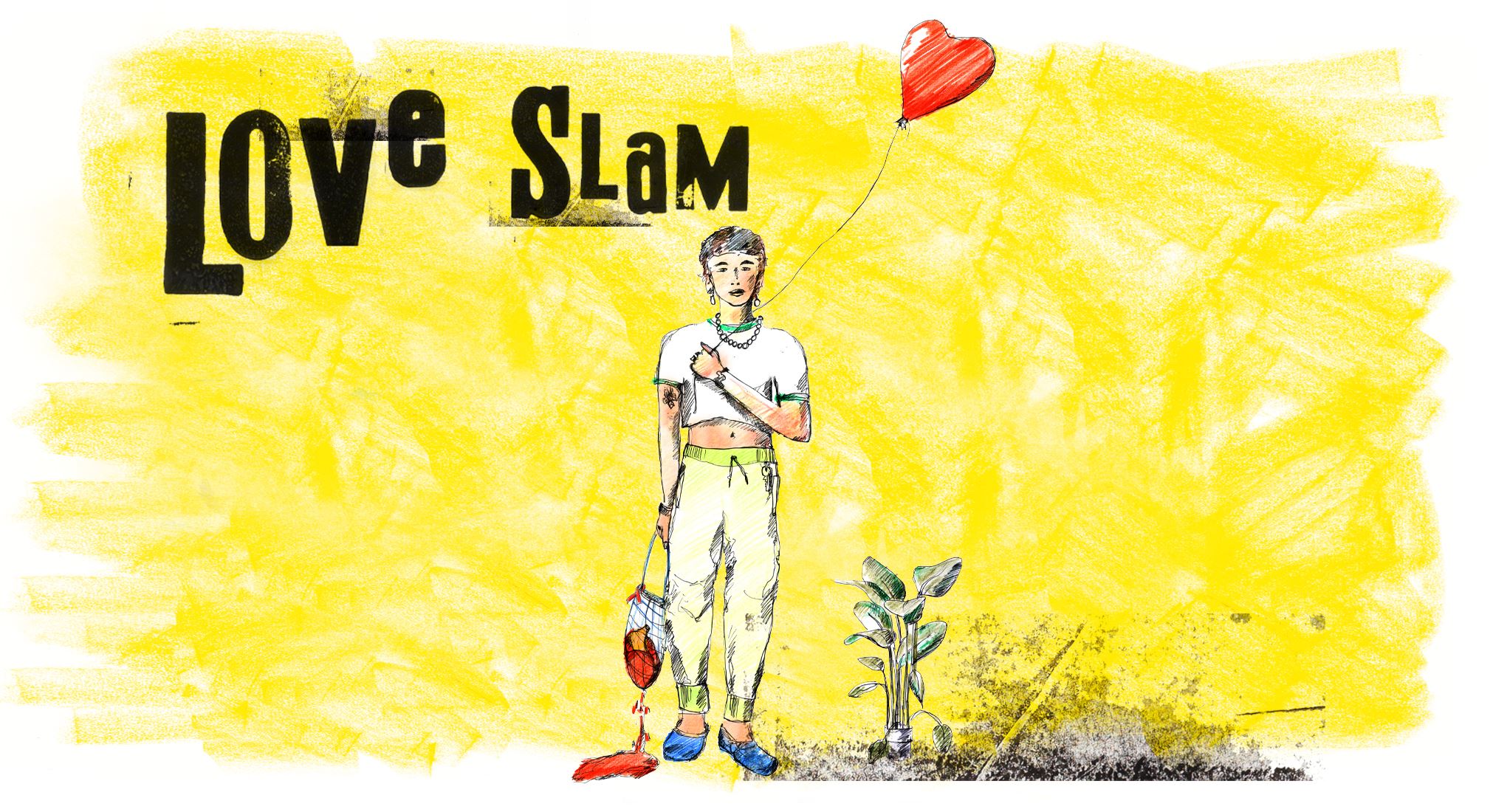 POETRY SLAM – Der LOVE SLAM der Aidshilfe Salzburg am 9.2.2024 um 20:00 Uhr