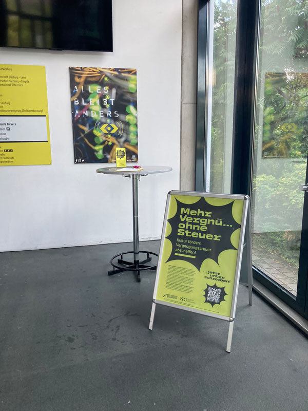Kampagne "Mehr Vergnü… ohne Steuer"